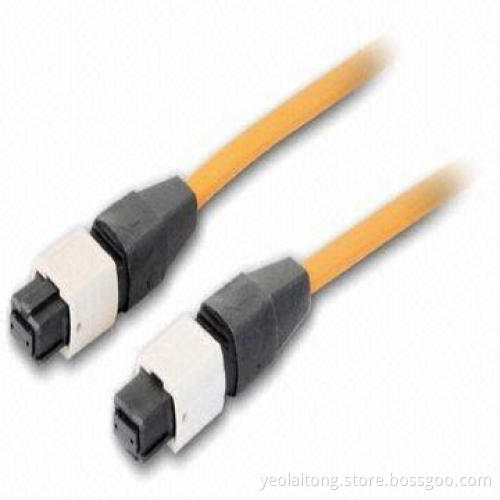 MPO fiber patch cord, ≤0.2dB interchangeability
